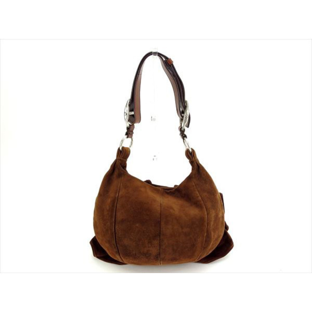 Saint Laurent MNaja Bag One Brown/Silver Shoulder